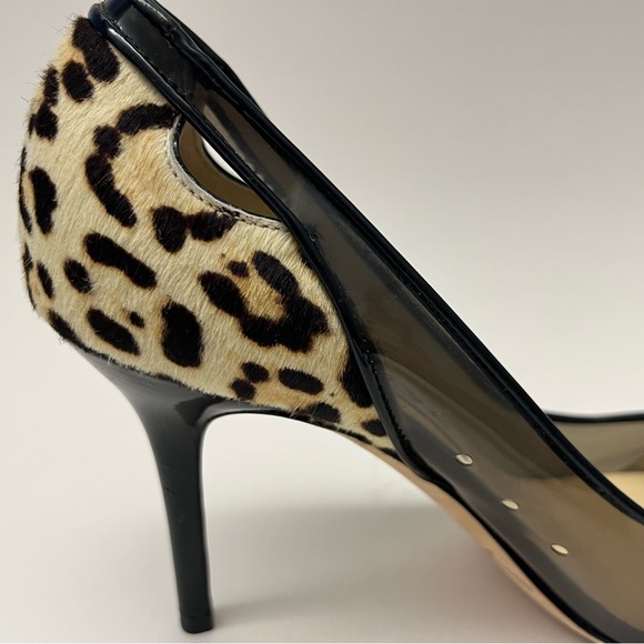 Jimmy Choo Leopard Print Heels - Picture 3 of 9